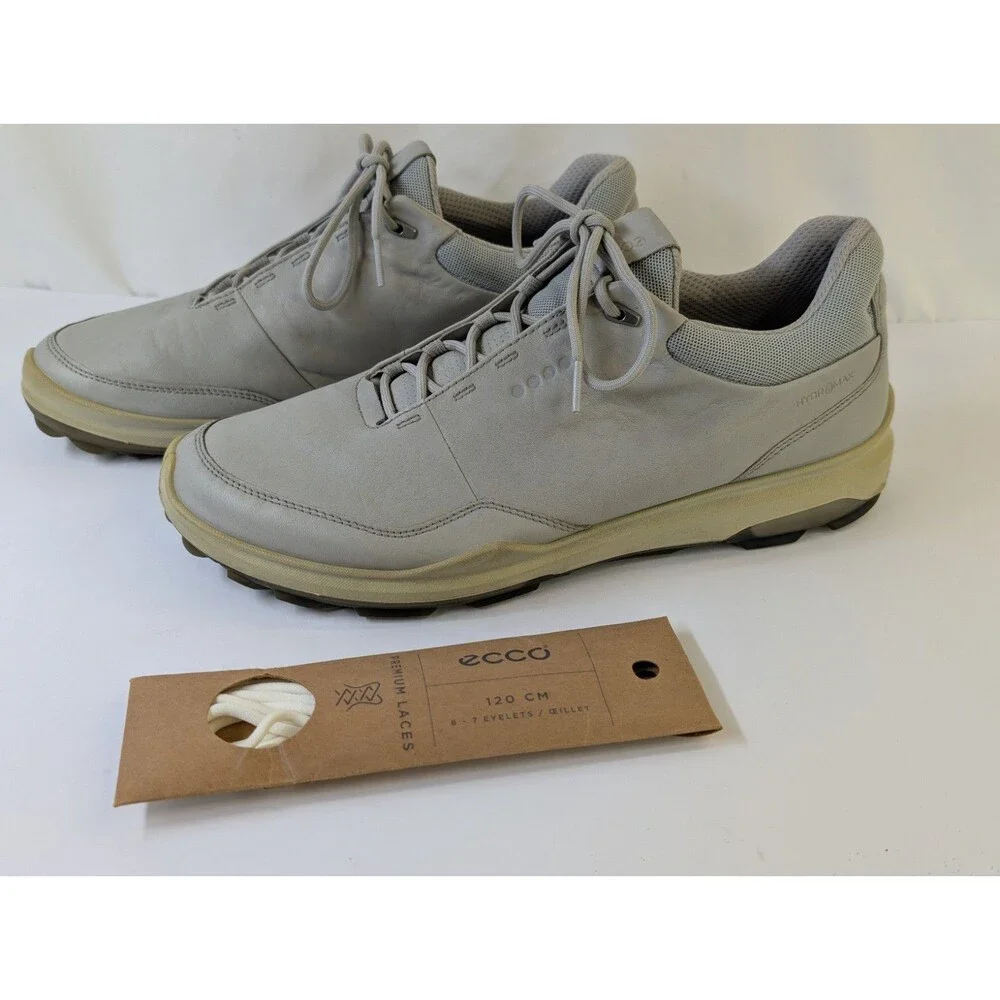 ECCO Golf Biom Hybrid 3 Shoes Concrete Grey Men's EU 44 US 10-10.5 Extra Width